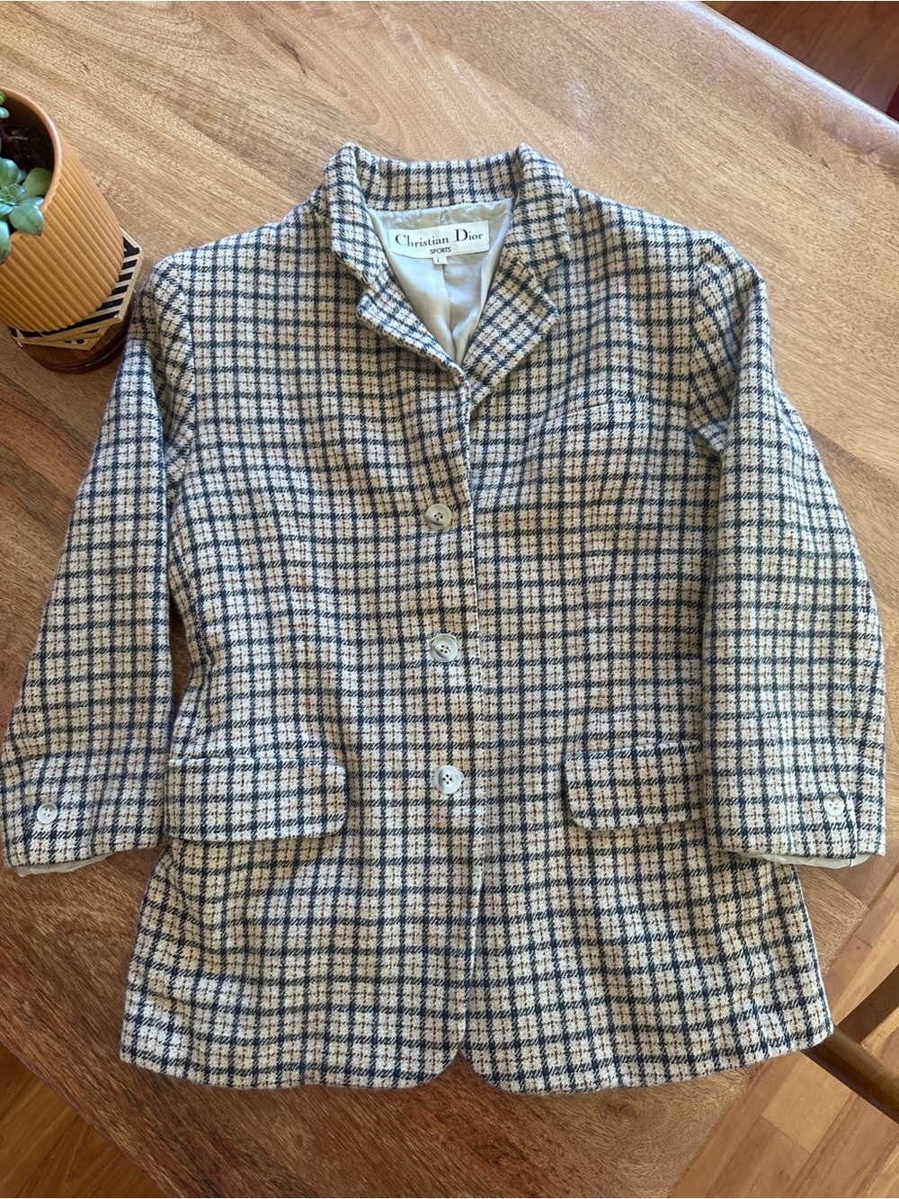 Christian Dior Sports Blazer -Vintage size Large 🖤
